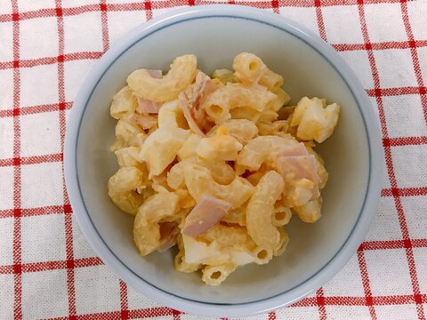 【夫婦のおつまみ】からしマヨのマカロニサラダ